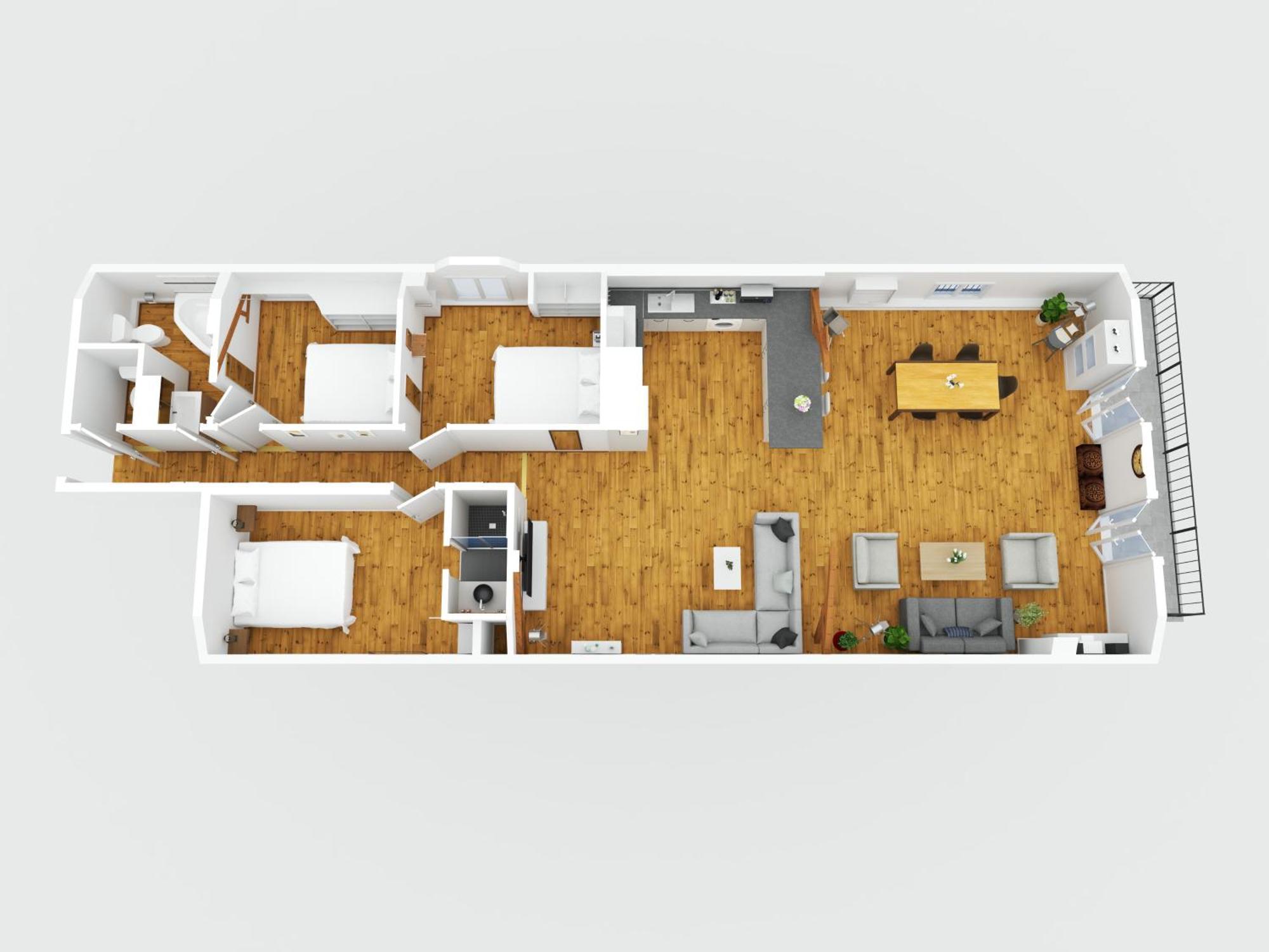 Big Loft 107m2, 10min Walk To Palais Des Festivals
