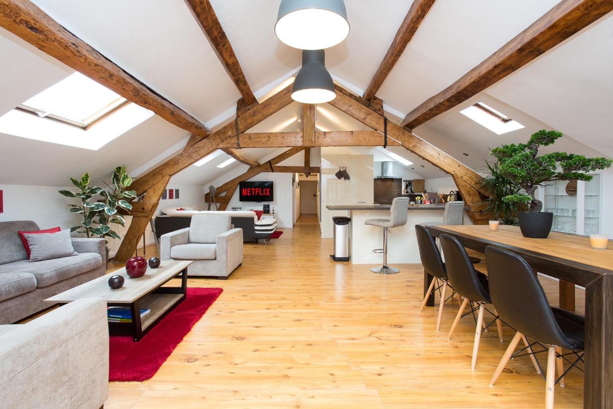 Big Loft 107m2, 10min Walk To Palais Des Festivals