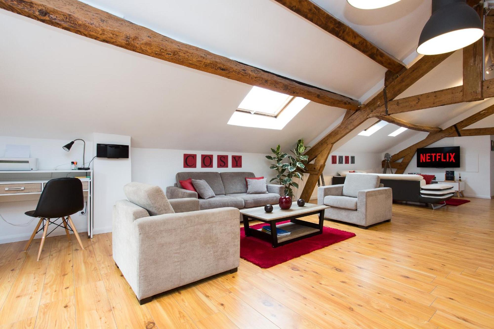 Lb Vacation I Big Loft 107m2, 10min Walk To Palais Des Festivals Apartment